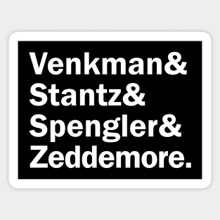 Funny Names x Ghostbusters Sticker